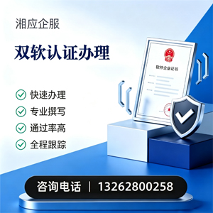 德州双软认证申报服务