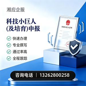 德州科技小巨人及培育企业申报服务